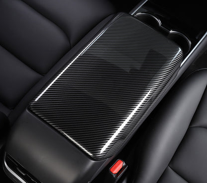 Suitable For Tesla Central Control Armrest Box Cover