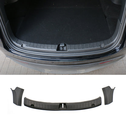 Tesla Model Y Trunk Threshold Bar Side Corner Guard Storage Box Accessories Modification