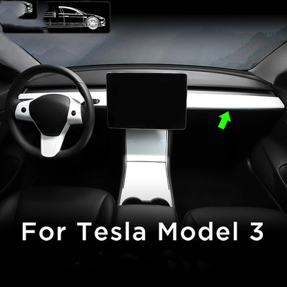 tesla Tesla model 3 dashboard decorative bright strips