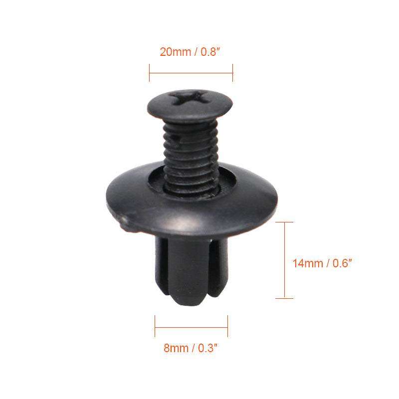 Suitable For Car Buckle, Car Expansion Screw Buckle, Sheet Metal Interior Screw Plastic Buckle, Decorative Plastic Buckle