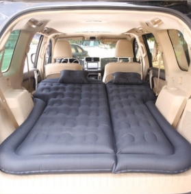 The Rear Seat Car Inflatable Bed Can Be Folded