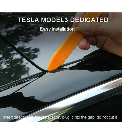 Tesla model3 windshield roof sunroof seal