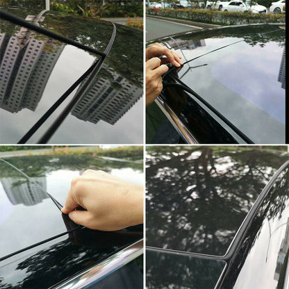 Tesla model3 windshield roof sunroof seal