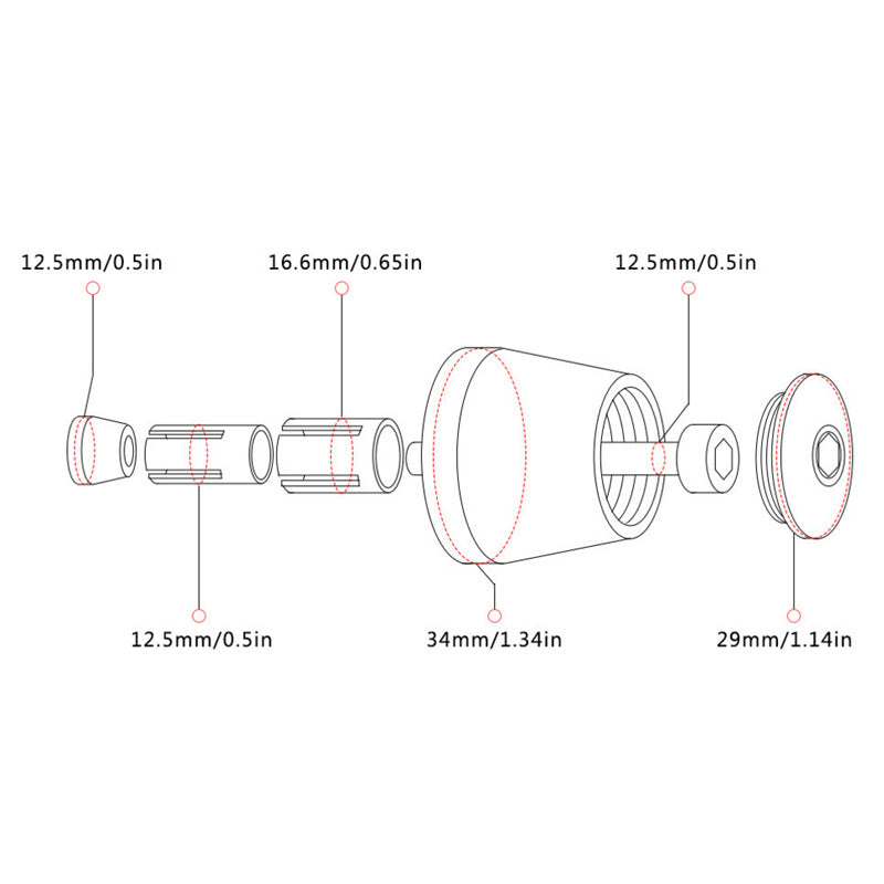 Suitable for  CBF190TR CB190SS modified handle plug