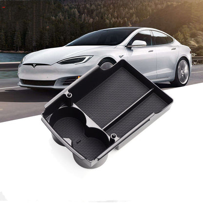 Tesla Model X Center Console Storage Tray