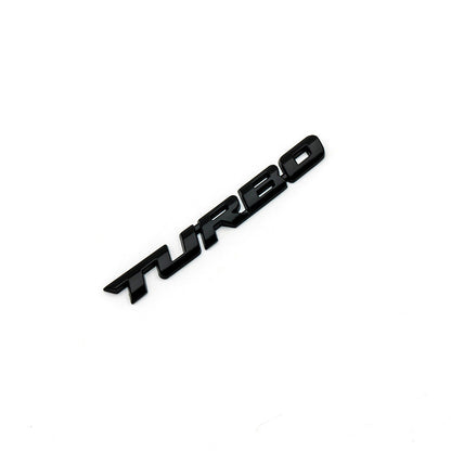 TURBO TURBO 3D Stereo Car Sticker