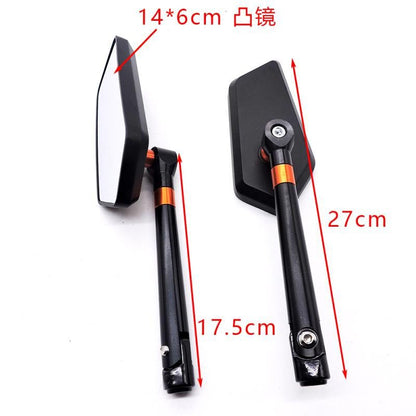 Motorcycle modified personality rearview mirror