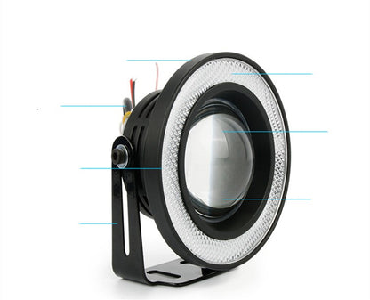 Modification of automobile LED lens fog lamp