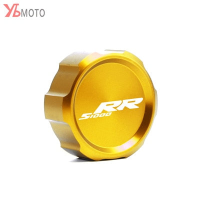 Motorcycle CNC Rear Brake Reservoir Cover Cap For BMW S1000R S1000XR S1000RR S1000 R XR RR 2017 2018 2019 2020 2021 accessories