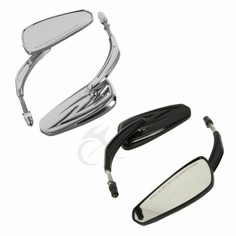 Motorcycle Rear Side Mirrors Rearview For Harley Touring Sportster 883 Road King Fatboy Softail Bobber Chopper Street Glide Dyna