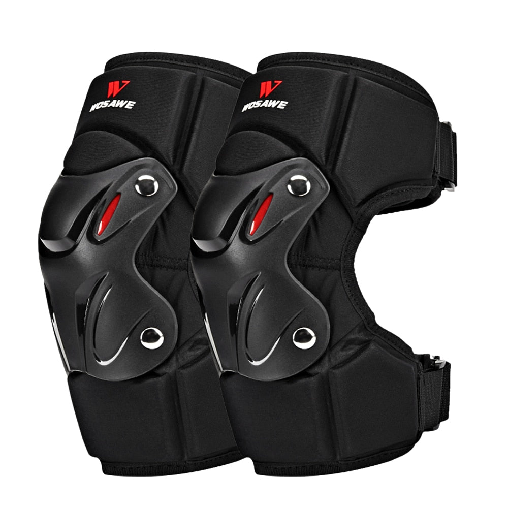 WOSAWE Motorcycle Knee Pads Motocross Knee Protection Moto Racing Protective Guard Gear Motorbike Kneepads MTB Knee Guard