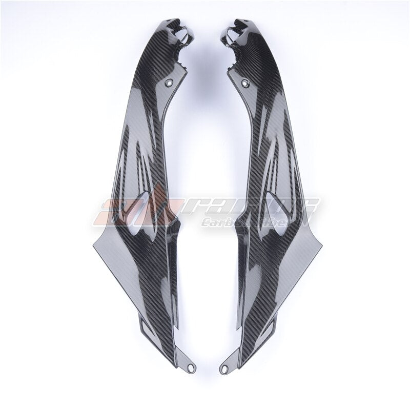 Tank Side Fairings Panels Side Cover Panel Fairing Cowling  For BMW  S1000R 2014 -2018 S1000RR 2015-2018 Full Carbon Fiber 100%