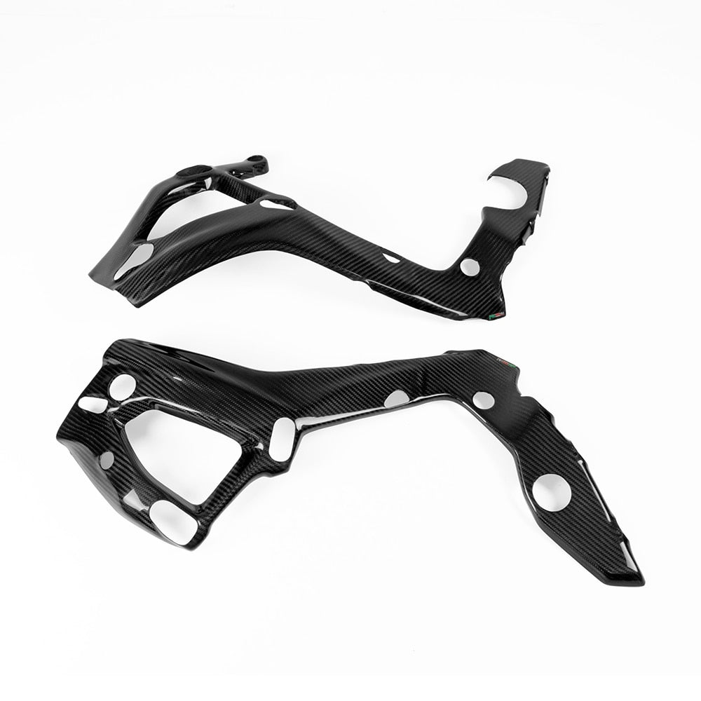 Real Carbon Fiber Frame Cover And Swingarm Cover 3K Twill For BMW S1000RR 2019 2020 2021