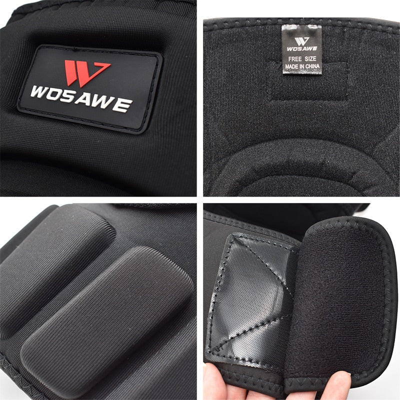 WOSAWE Motorcycle Knee Pads Motocross Knee Protection Moto Racing Protective Guard Gear Motorbike Kneepads MTB Knee Guard