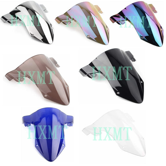 For BMW S1000RR S 1000RR S 1000 RR 2019 2020 2021 2022 Motorcycle screen Windshield WindScreen Double Bubble S1000 RR black