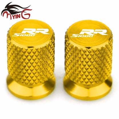 S1000RR Motorcycle Tire Valve Air Port Stem Cover Cap Plug CNC Accessories for BMW S1000RR 2009 - 2015 2016 2017 2018 2019 2020