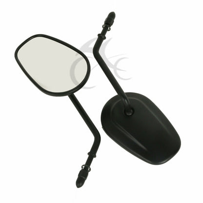 Motorcycle Rear Side Mirrors Rearview For Harley Touring Sportster 883 Road King Fatboy Softail Bobber Chopper Street Glide Dyna