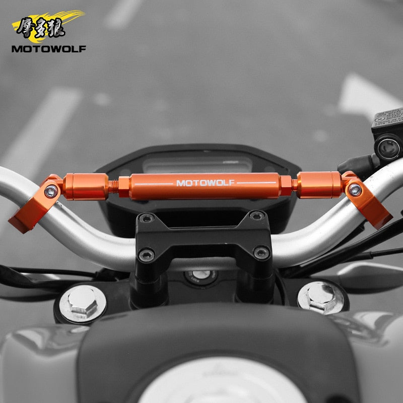 7/8" Strengthen 22mm Hand Motorcycle Strengthen Balance Handlebar Crossbar Motocross Handle Bar Balance Beam For Honda Yamaha