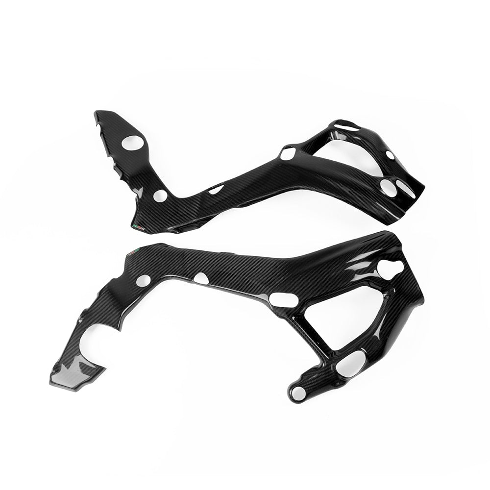 Real Carbon Fiber Frame Cover And Swingarm Cover 3K Twill For BMW S1000RR 2019 2020 2021