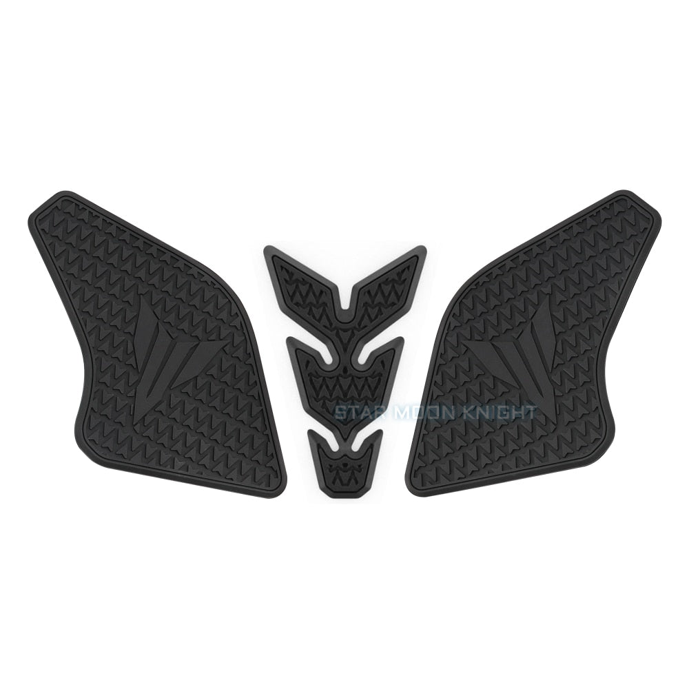 For Yamaha MT 07 MT07 MT-07 2021 - Side Fuel Tank pad Tank Pads Protector Stickers Decal Gas Knee Grip Traction Pad Tankpad