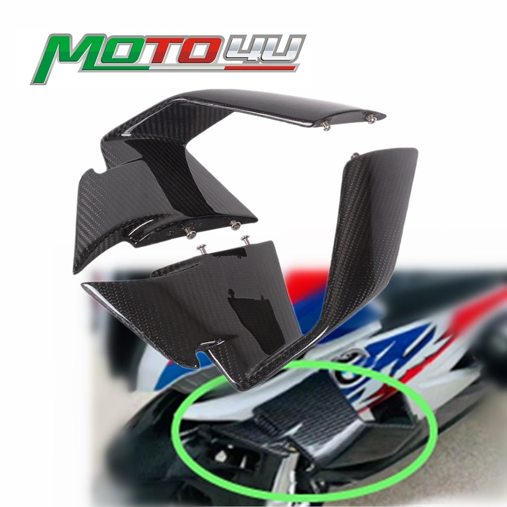 For BMW S1000RR 2020 2021 Carbon Motorcycle Modified Fixed Wind Reducer Winglets Air Deflector Lightweight Air Deflector fit