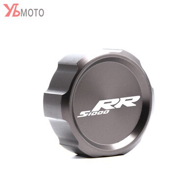 Motorcycle CNC Rear Brake Reservoir Cover Cap For BMW S1000R S1000XR S1000RR S1000 R XR RR 2017 2018 2019 2020 2021 accessories