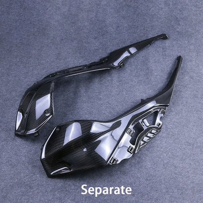 3K Carbon Fiber Motorcycle Accessories Fuel Tank Side Panels Protectors Fairings For BMW S1000RR S1000R 2019 2020 2021 2022