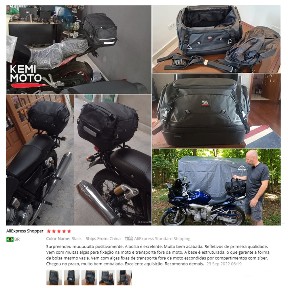 Motorcycle Tail Bags Universal For BMW R1200GS R1250GS R 1200GS R 1250 GS GSA ADV LC Tailbag Luggage Panniers Rack Top Cases