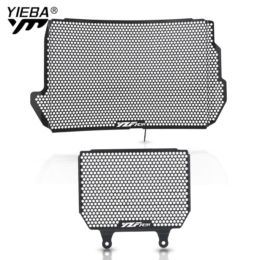 For Yamaha YZFR1M YZFR1 YZF-R1 YZF-R1M YZF R1 M 2015-2021 2020 Motorcycle Radiator Grille Guard Cover Oil Cooler Guard Protector