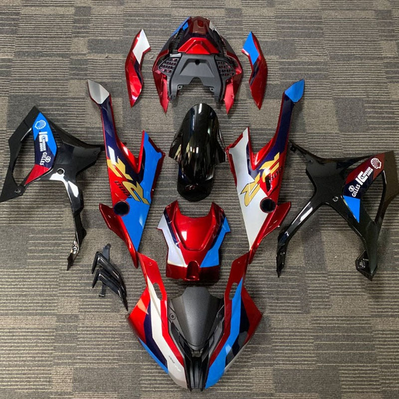 Motorcycle ABS Plastic Fairing Exterior Carbon Fiber Fairing Kit For BMW S1000RR, S1000 RR 2019 2020 2021 2022