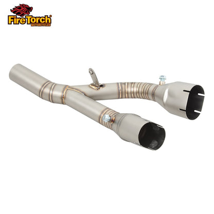 Motorcycle Exhaust For Bmw S1000Rr 2020 2019 2021 2022 Full Modified Exhaust System Stainless steel Catalyst Delete Link Pipe