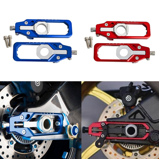 CarDutiful for BMW S1000RR 2009-2016 Aluminum Left &amp; Right Chain Adjusters with Spool Tensioners Catena, Motorcycle Accessories