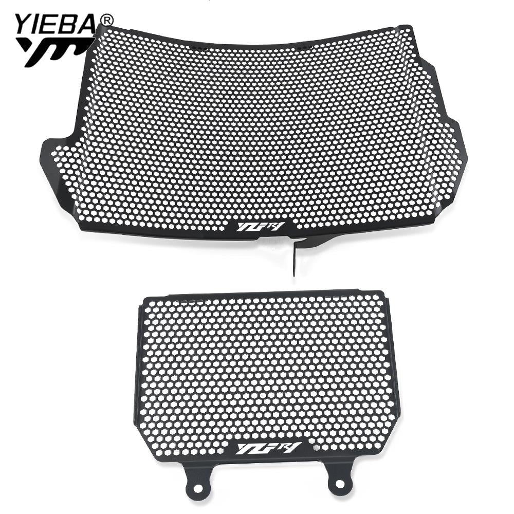 For Yamaha YZFR1M YZFR1 YZF-R1 YZF-R1M YZF R1 M 2015-2021 2020 Motorcycle Radiator Grille Guard Cover Oil Cooler Guard Protector