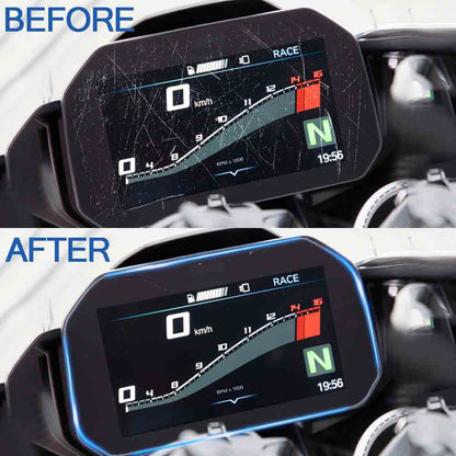 For BMW S1000RR S1000XR 2020 2021 2022 Motorcycle Scratch Cluster Screen Dashboard Protection Instrument Film