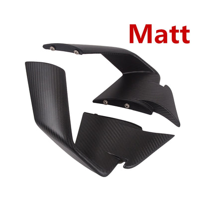 For BMW S1000RR 2020 2021 Carbon Motorcycle Modified Fixed Wind Reducer Winglets Air Deflector Lightweight Air Deflector fit