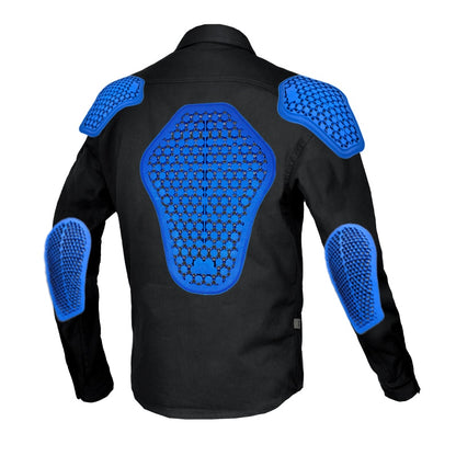 Motorcycle Jacket Jersay Racing Long Sleeve Shatterproof Off-road Jacket Shirt Racing Suit Coat With Elbow And Back Protection