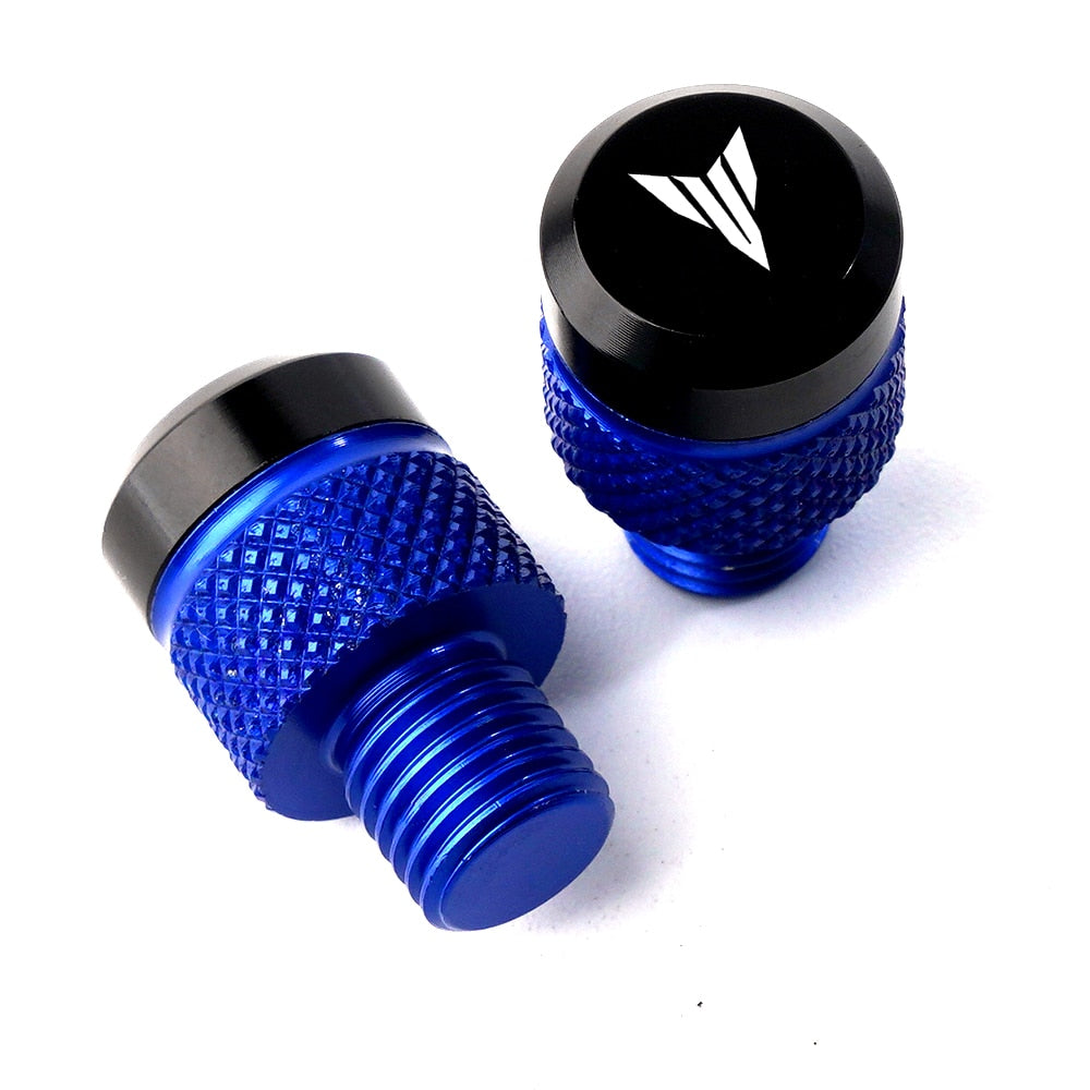 For Yamaha MT 07 09 10 MT10 FZ09 FZ07 MT07 MT09 SP Accessories Motorcycle M10*1.25 CNC Aluminum Mirror Hole Plugs Screws Bolts