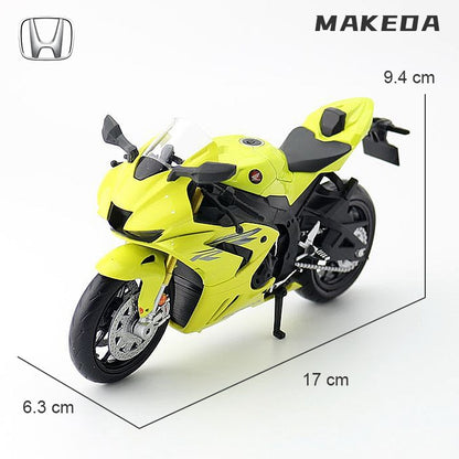 1/12 BMW S1000RR Alloy Diecast Motorcycle Model Toy Collection Hobbies Shork-Absorber Off Road Autocycle Toys Car Kid Gifts