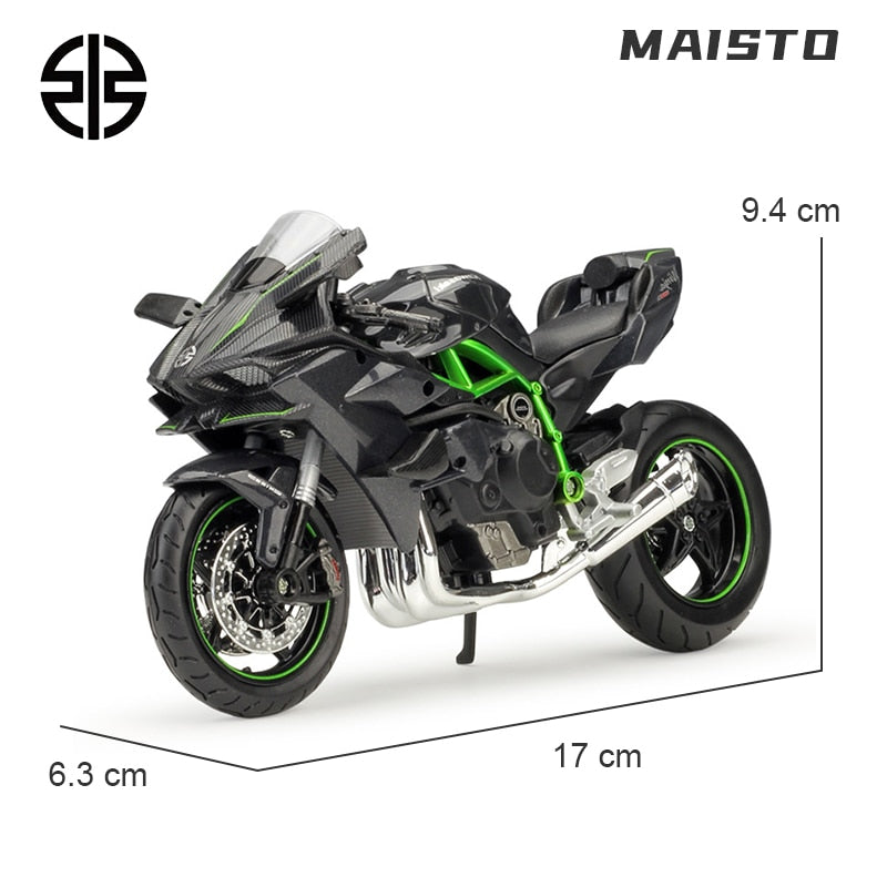 1/12 BMW S1000RR Alloy Diecast Motorcycle Model Toy Collection Hobbies Shork-Absorber Off Road Autocycle Toys Car Kid Gifts