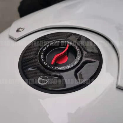 NEW Motorcycle Accessories Carbon Fiber Keyless Fuel Gas Cap Tank Cover For BMW S1000RR HP4 2010-2022 S1000R 14-22 R NINE T R9T