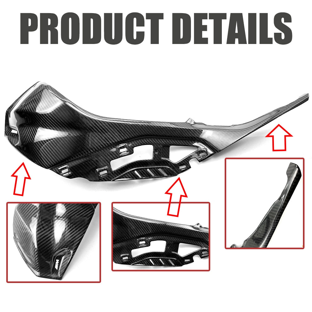 For BMW S1000RR 2019 2020 2021 2022 S1000R M1000RR Carbon Fiber Motorcycle Accessories Front Tank Cover Side Panels Protector