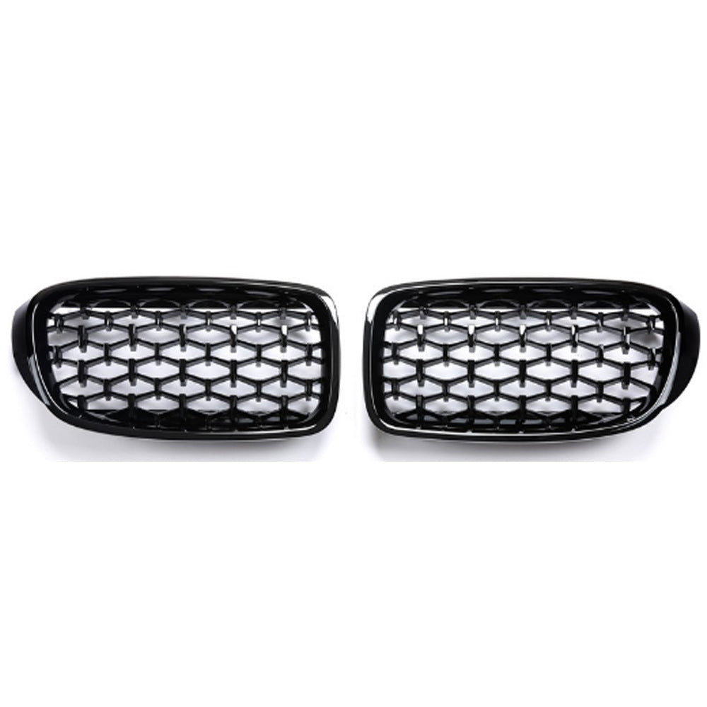 Replacement Front Bumper Kidney Double Slats For BMW 4 Series