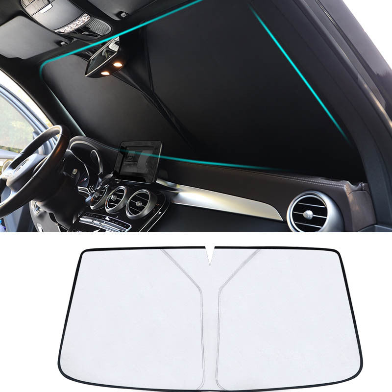 Suitable For Tesla Sun Shade Sunscreen And Heat Insulation